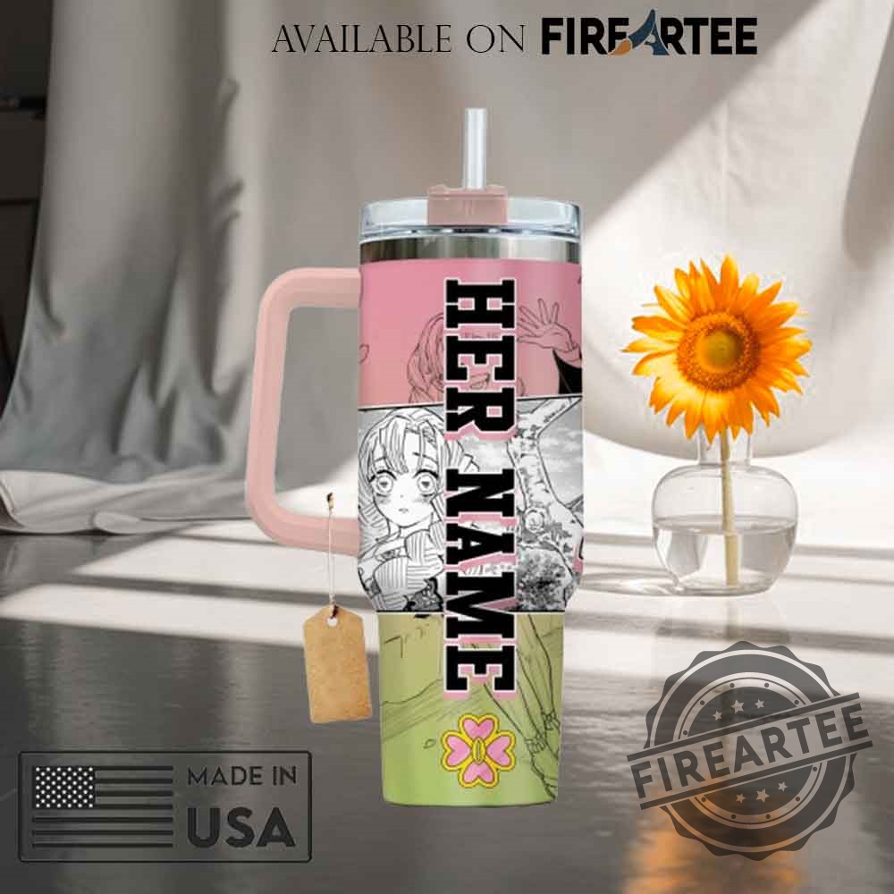 Mitsuri Kanroji Demon Slayer Anime Custom Stanley Cup 40 Oz Tumbler 7 Mitsuri Kanroji Demon Slayer Anime Custom Stanley Cup 40 oz Tumbler