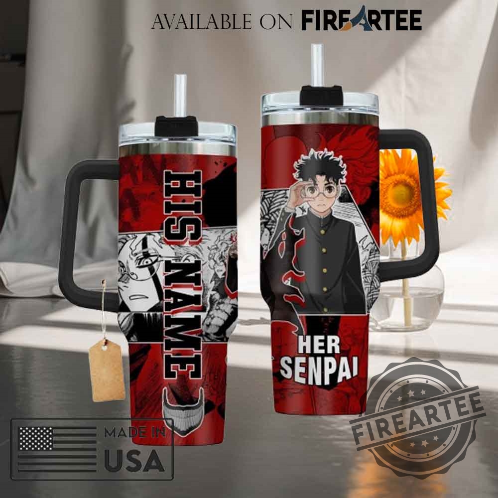 Okarun Turbo Dandadan Anime Custom Stanley Cup 40 Oz Tumbler With Handle 3 Okarun Turbo Dandadan Anime Custom Stanley Cup 40 oz Tumbler With Handle