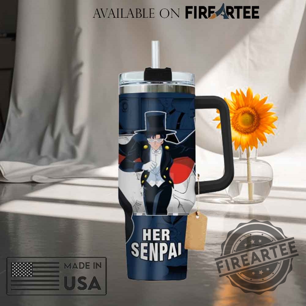 Tuxedo Mask Sailor Moon Anime Custom Stanley Cup 40 Tumbler With Handle 7 Tuxedo Mask Sailor Moon Anime Custom Stanley Cup 40 Tumbler With Handle