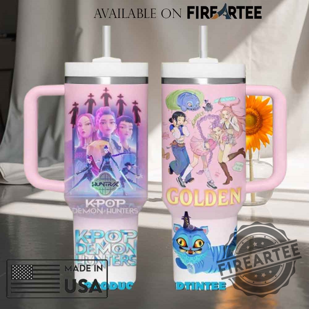 Kpop Demon Hunters 2025 Saja Boys Stanley Tumbler 40Oz