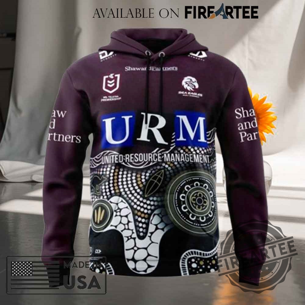 Manly Warringah Sea Eagles Our 2025 Indigenous Round T-shirt 8 Manly Warringah Sea Eagles Our 2025 Indigenous Round T-shirt