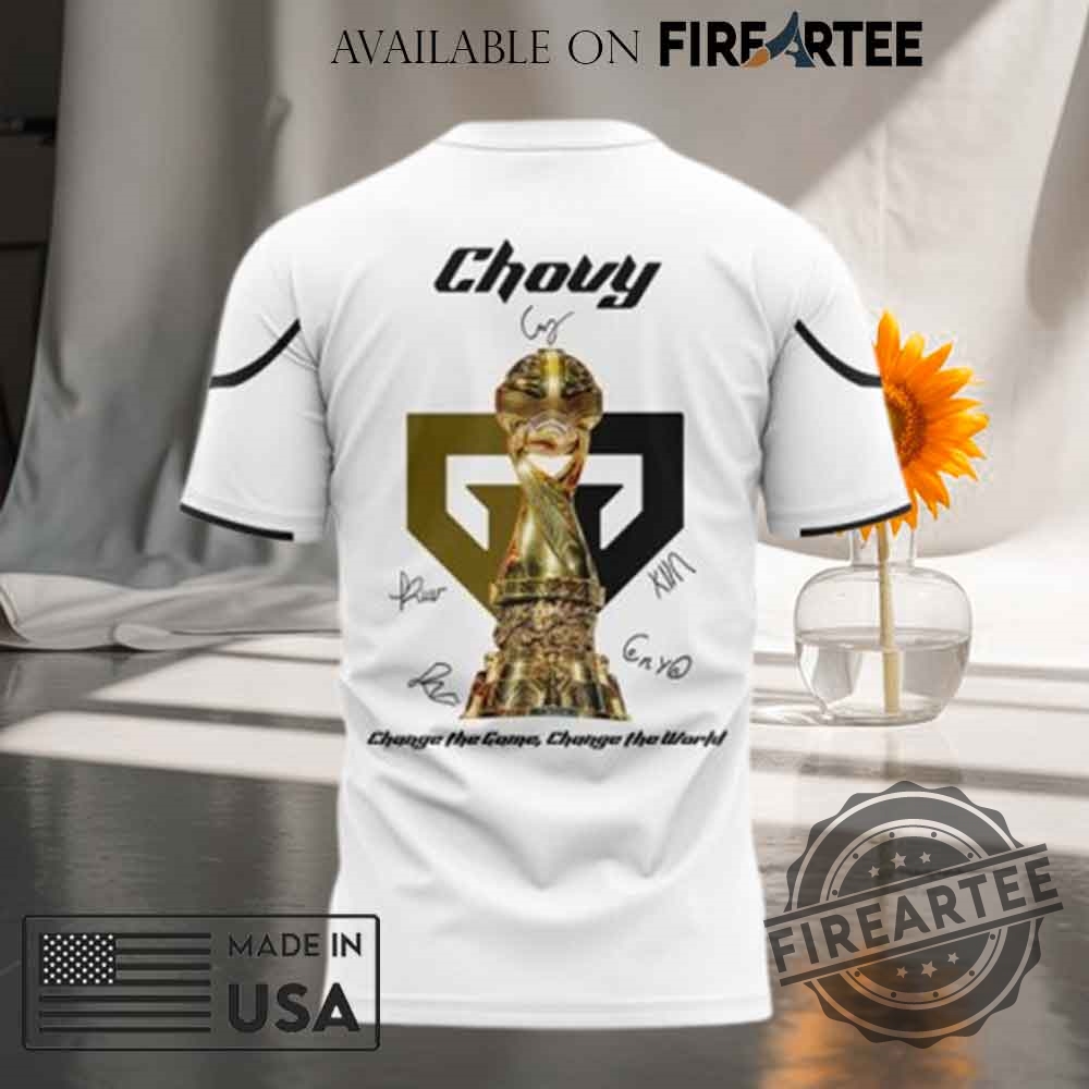 Gen.G 2025 MSI Champions Chovy T-shirt 7 Gen.G 2025 MSI Champions Chovy T-shirt