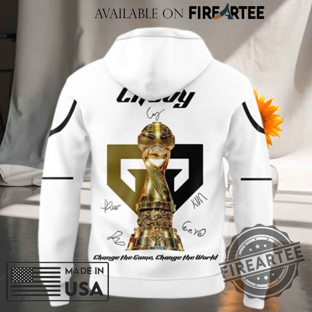 Gen.G 2025 MSI Champions Chovy T-shirt 9 Gen.G 2025 MSI Champions Chovy T-shirt