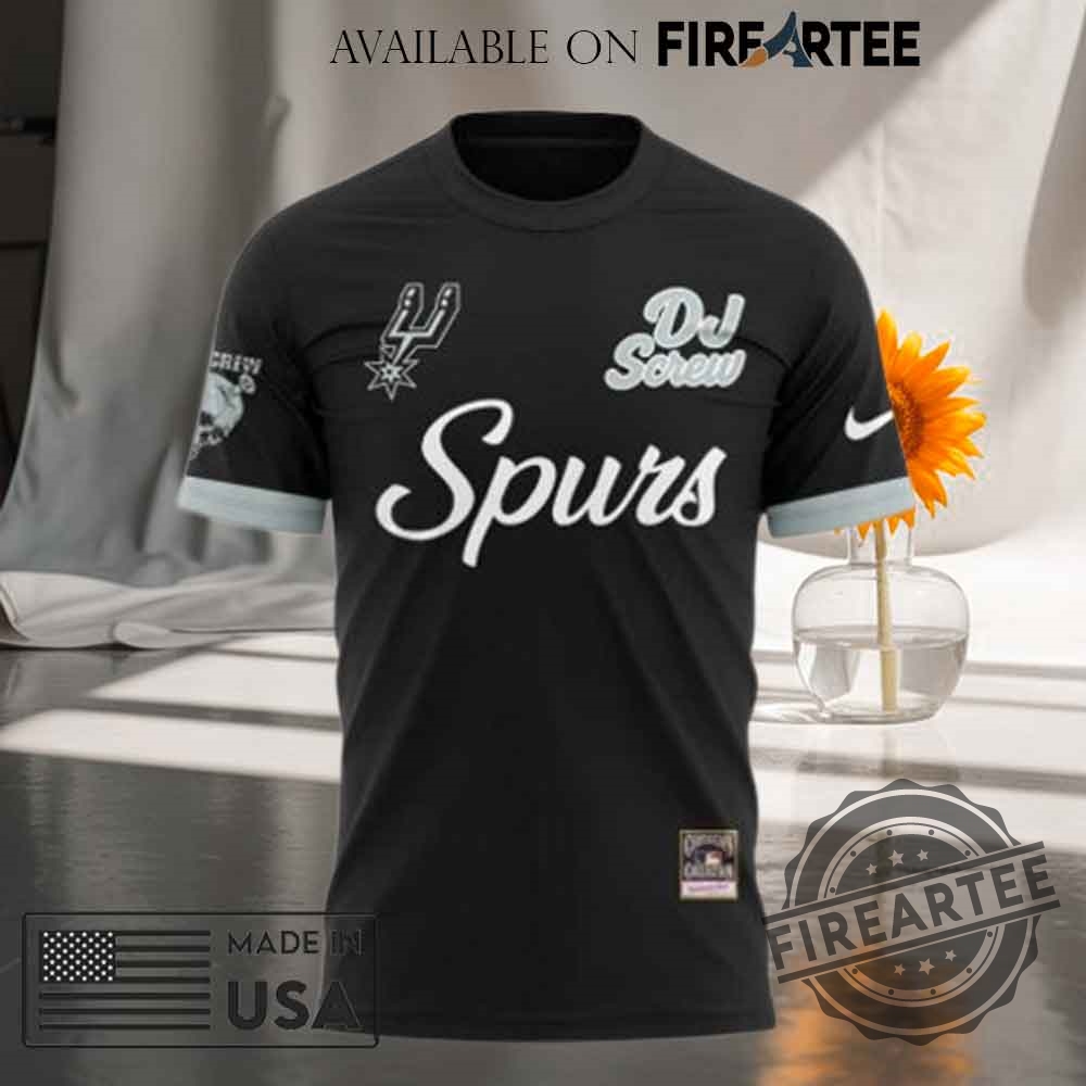 San Antonio Spurs x DJ Screw 2025 T-shirt 6 San Antonio Spurs x DJ Screw 2025 T-shirt