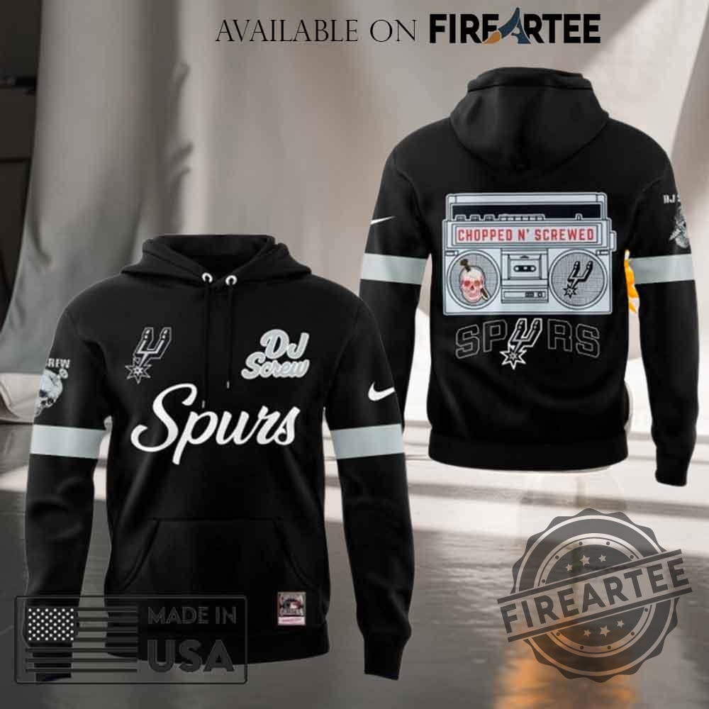 San Antonio Spurs x DJ Screw 2025 T-shirt 9 San Antonio Spurs x DJ Screw 2025 T-shirt