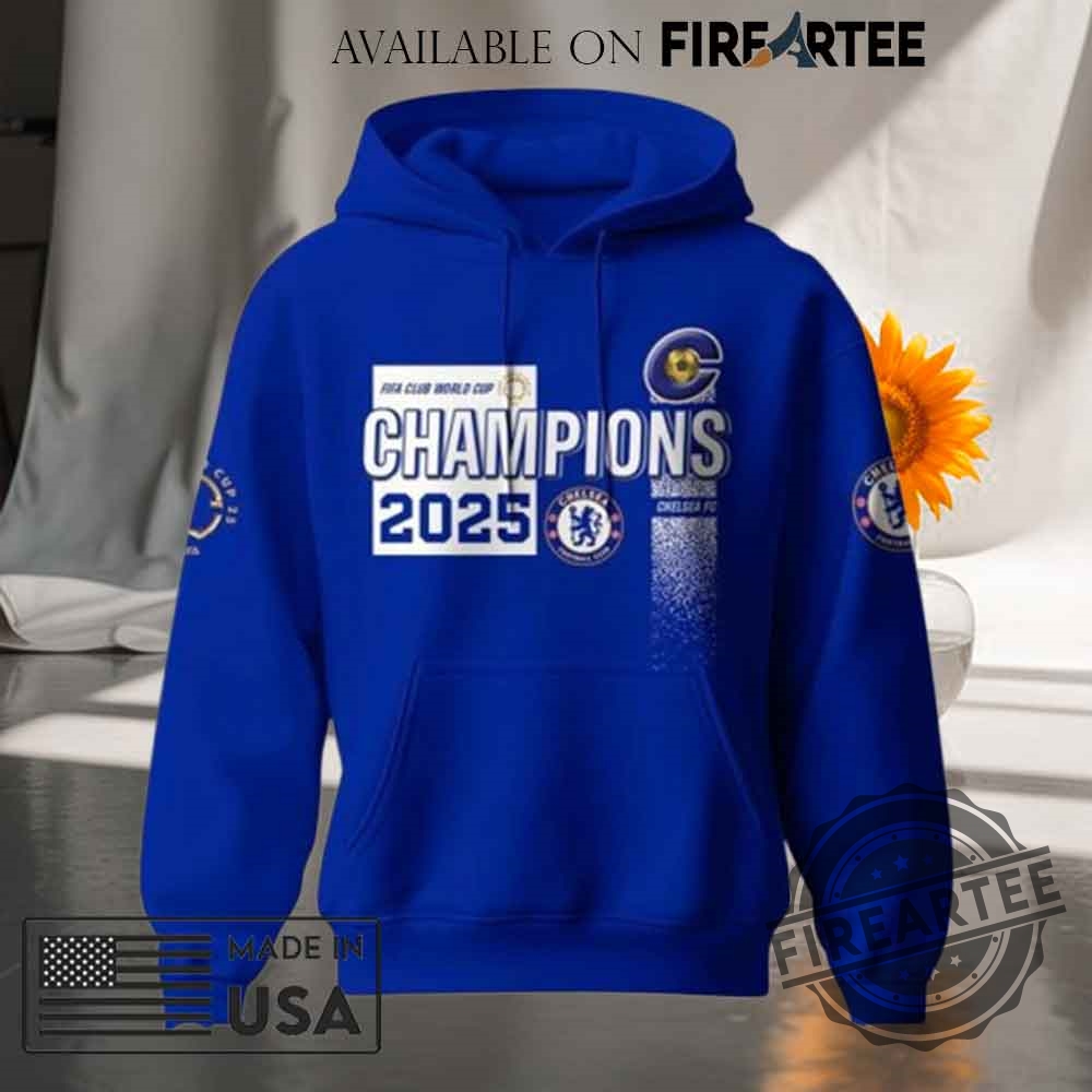 Fifa Club World Cup Champions 2025 Chelsea Tshirt 8 Fifa Club World Cup Champions 2025 Chelsea T-Shirt