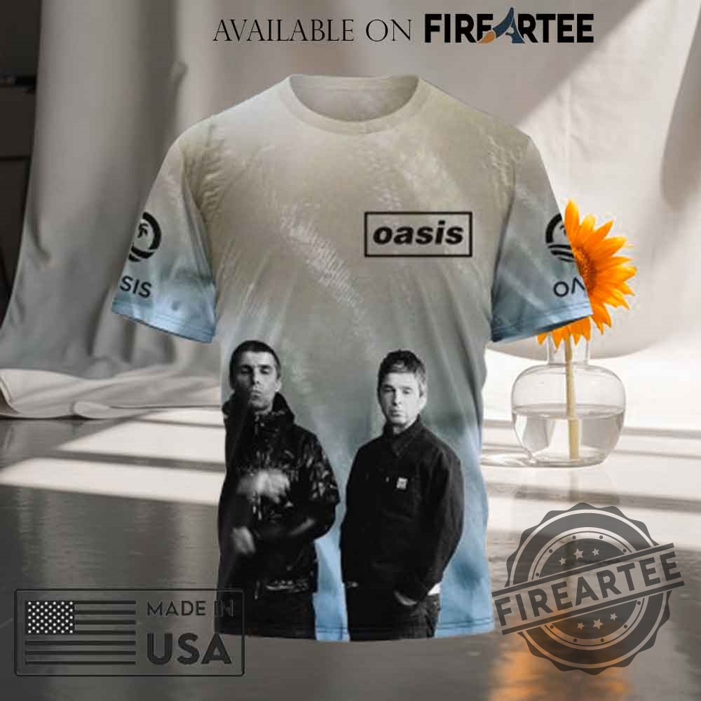 Oasis Live World Tour 2025 All Over Print Tshirt 3 Oasis Live World Tour 2025 All Over Print T-shirt