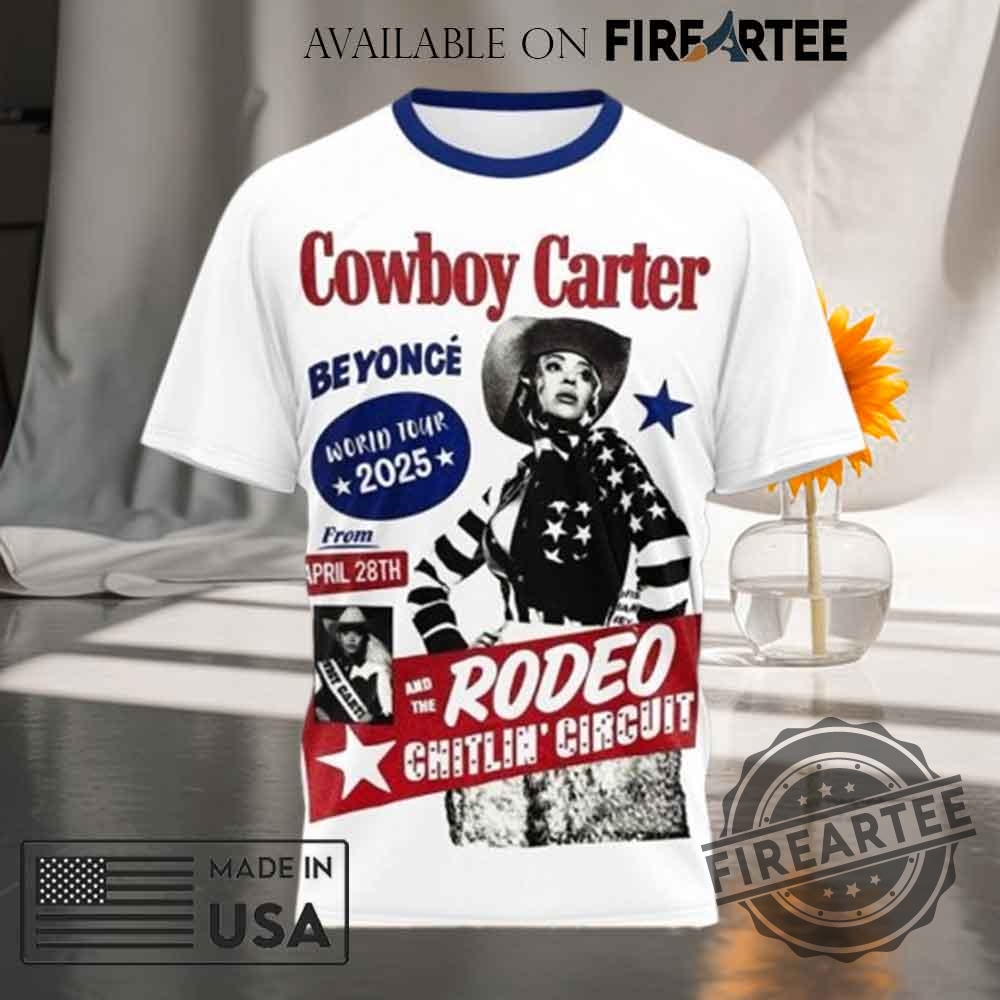 Beyonce Cowboy Carter And The Rodeo Chitlin Circuit Tour Tshirt 4 Beyonce Cowboy Carter And The Rodeo Chitlin’ Circuit Tour T-shirt