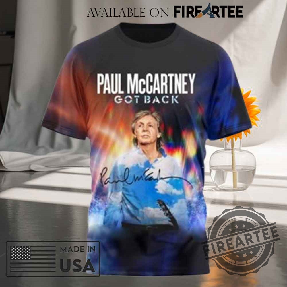 Paul Mccartney Got Back The Tour Continues Tshirt 5 Paul Mccartney Got Back The Tour Continues T-shirt
