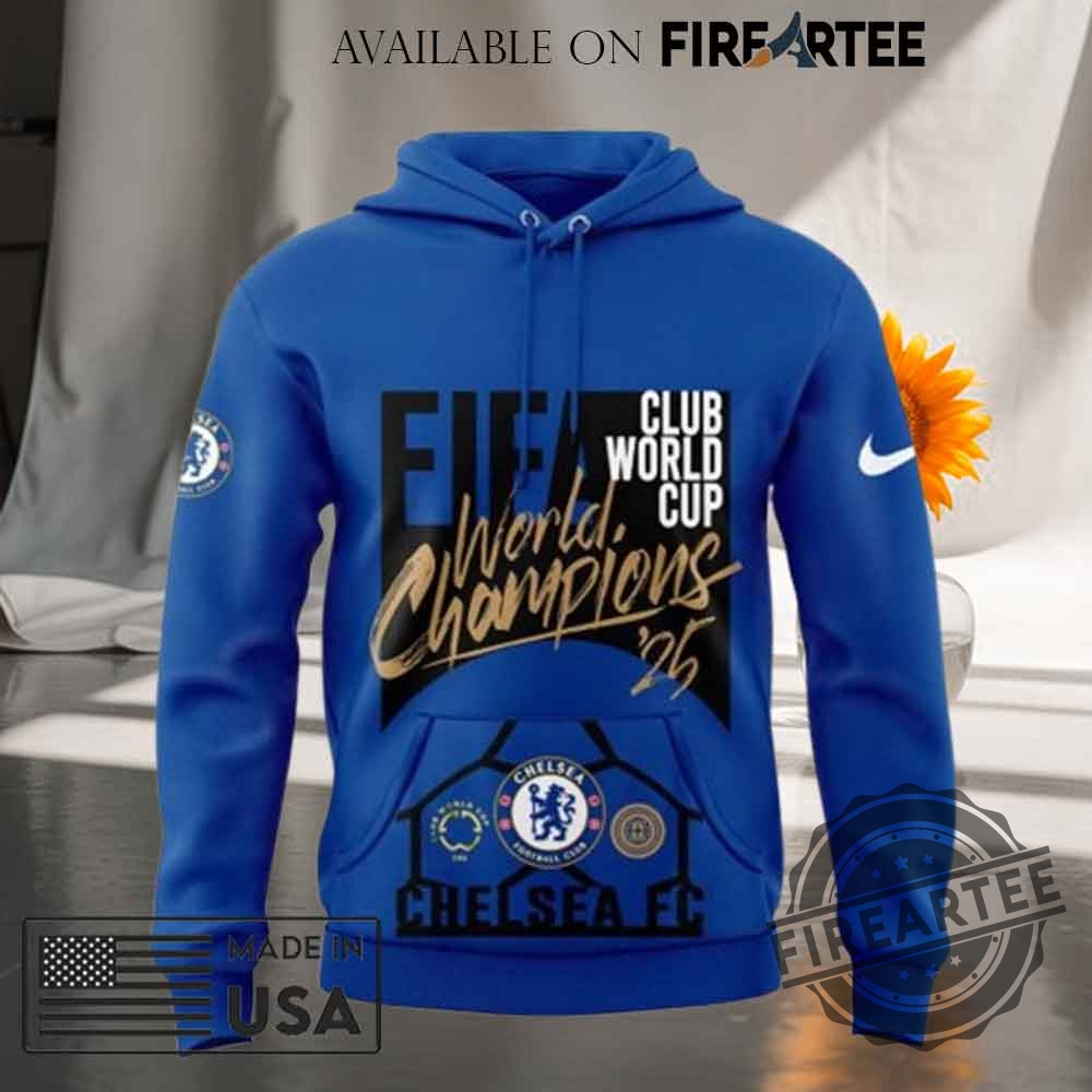 Chelsea Fc Fifa Club World Cup 2025 Champions Blue Tshirt Double Sided 9 Chelsea FC Fifa Club World Cup 2025 Champions Blue T-shirt Double Sided