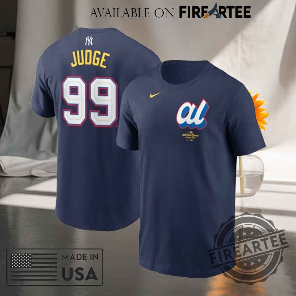 Aaron Judge American League Nike 2025 Allstar Tshirt