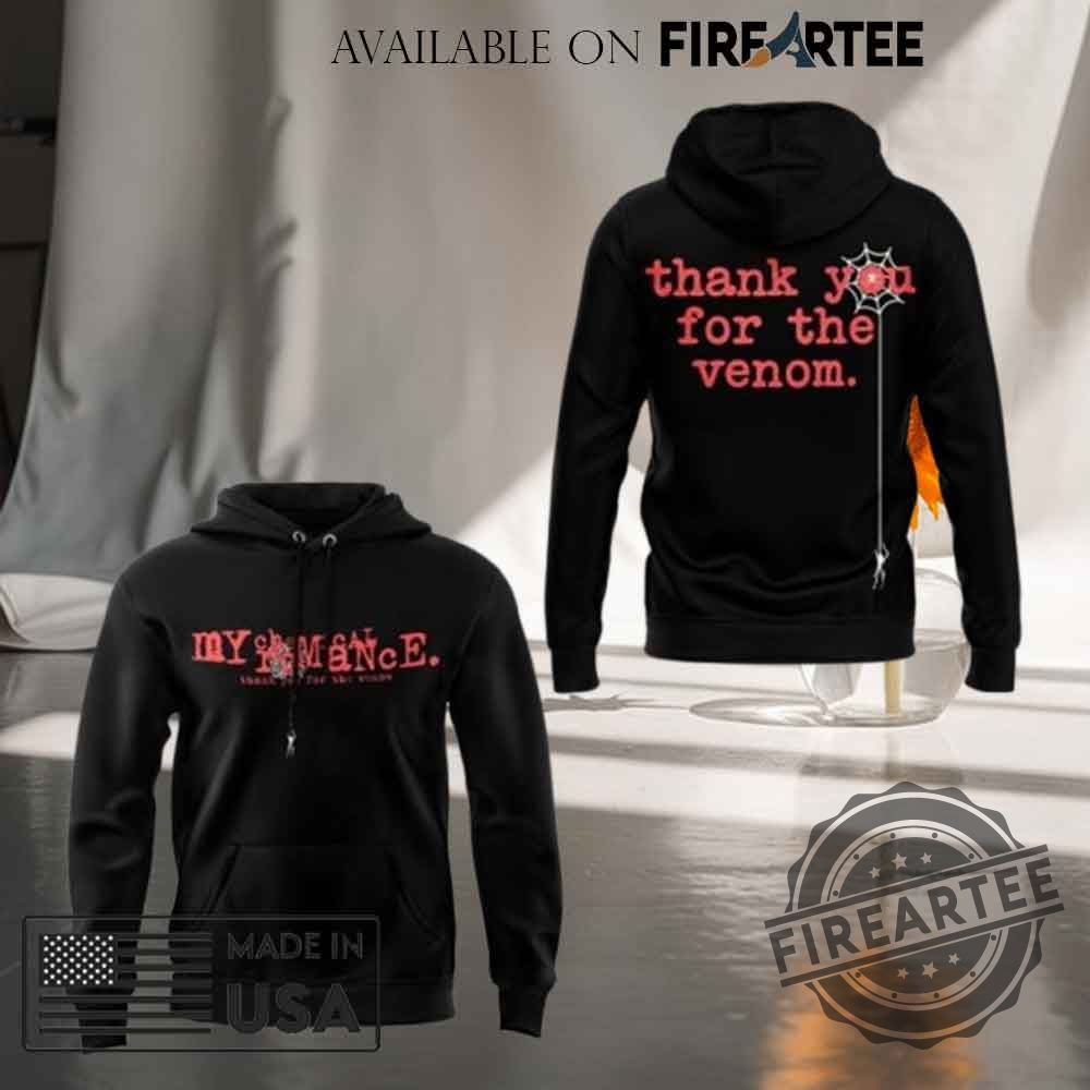 My Chemical Romance Thank You For The Venom Tshirt 5 My Chemical Romance Thank You For The Venom T-shirt