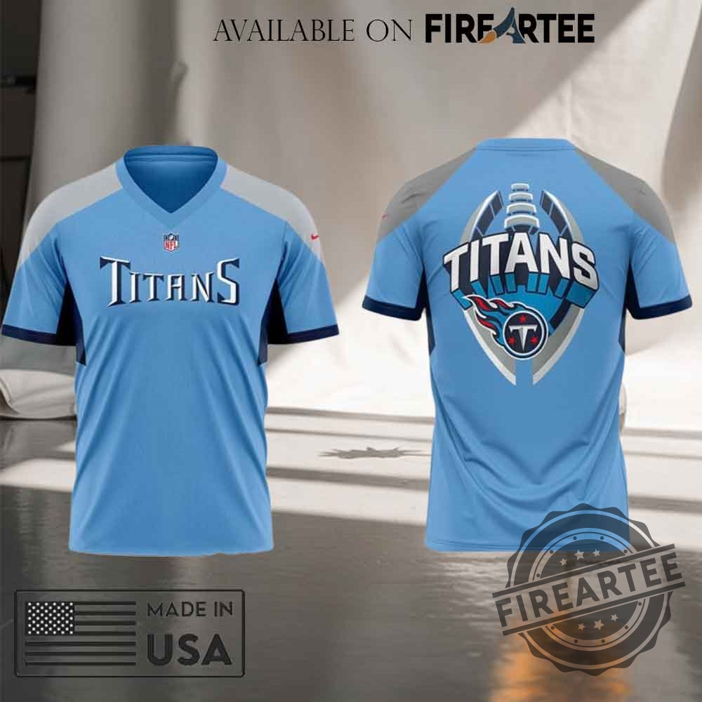 Tennessee Titans Football New 2025 Tshirt