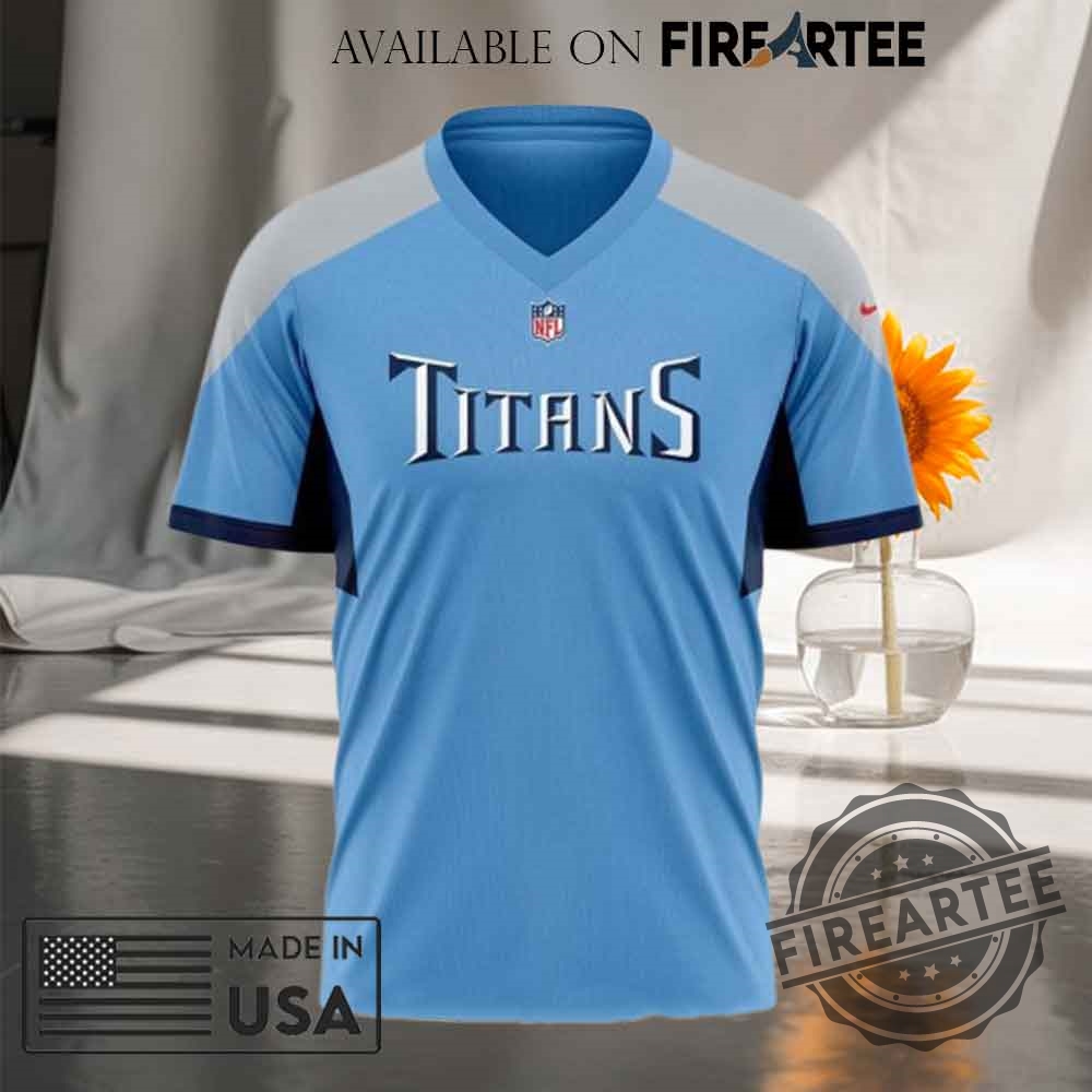 Tennessee Titans Football New 2025 Tshirt 4 Tennessee Titans Football New 2025 T-Shirt