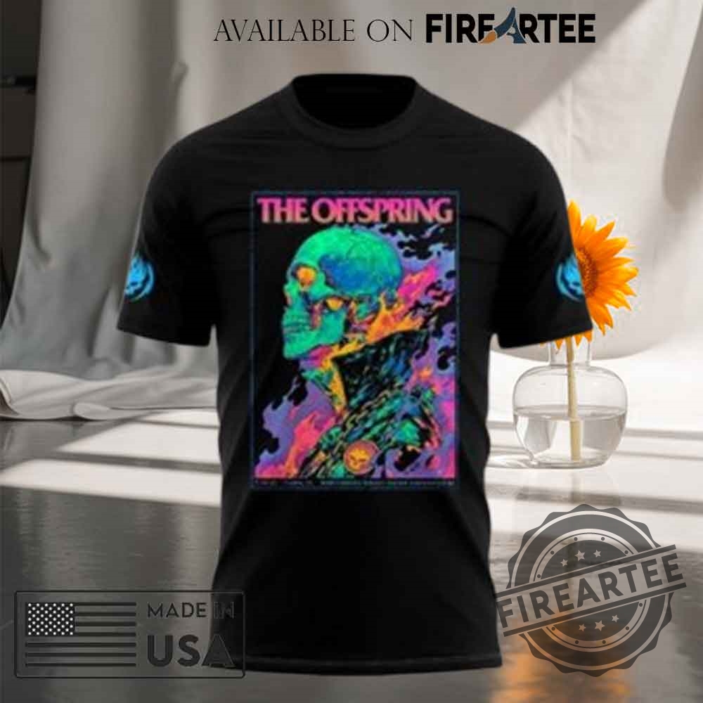 The Offspring Supercharged Worldwide In 25 Tshirt 4 The Offspring Supercharged Worldwide in ’25 T-shirt