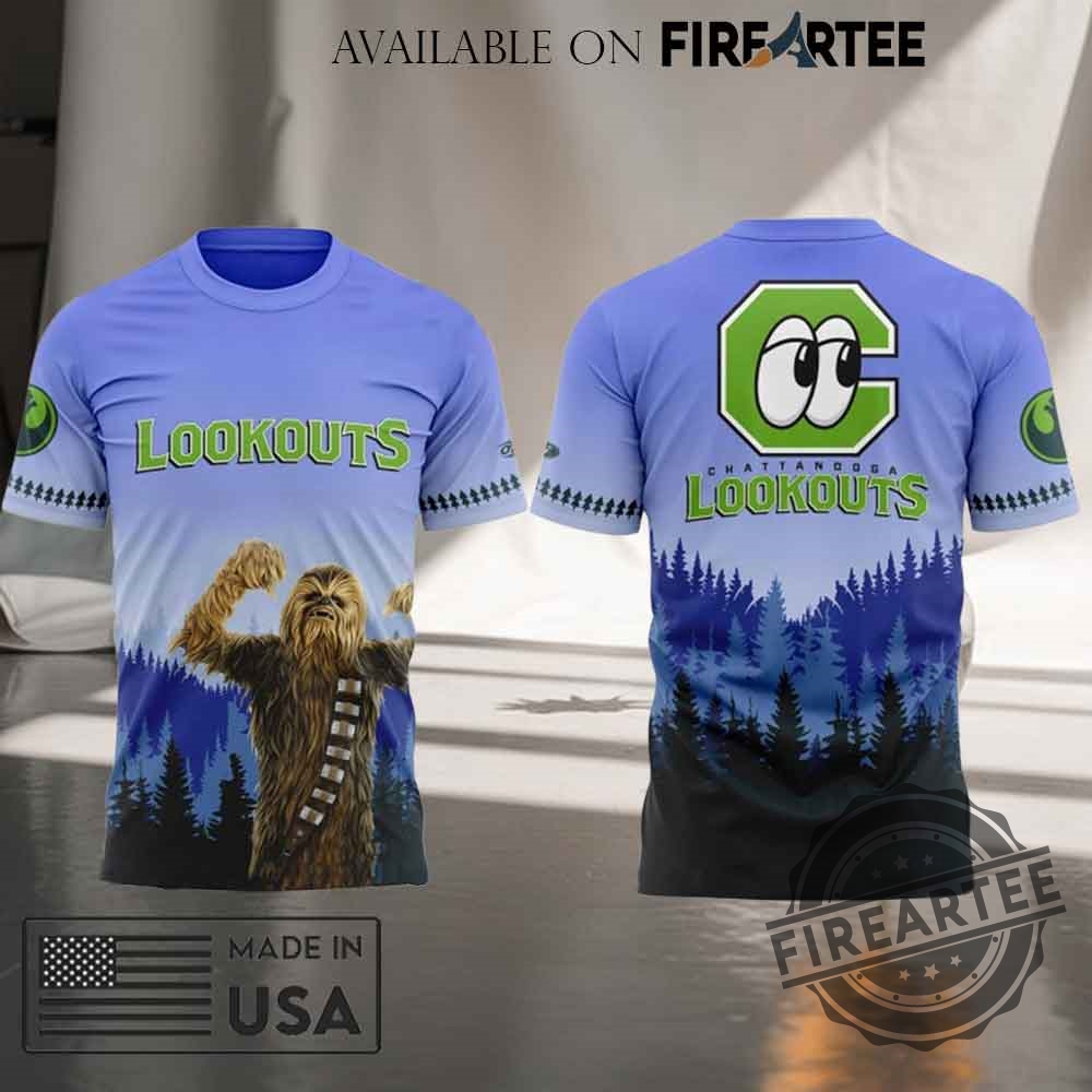 Chattanooga Lookouts X Star Wars Night 2025 Tshirt