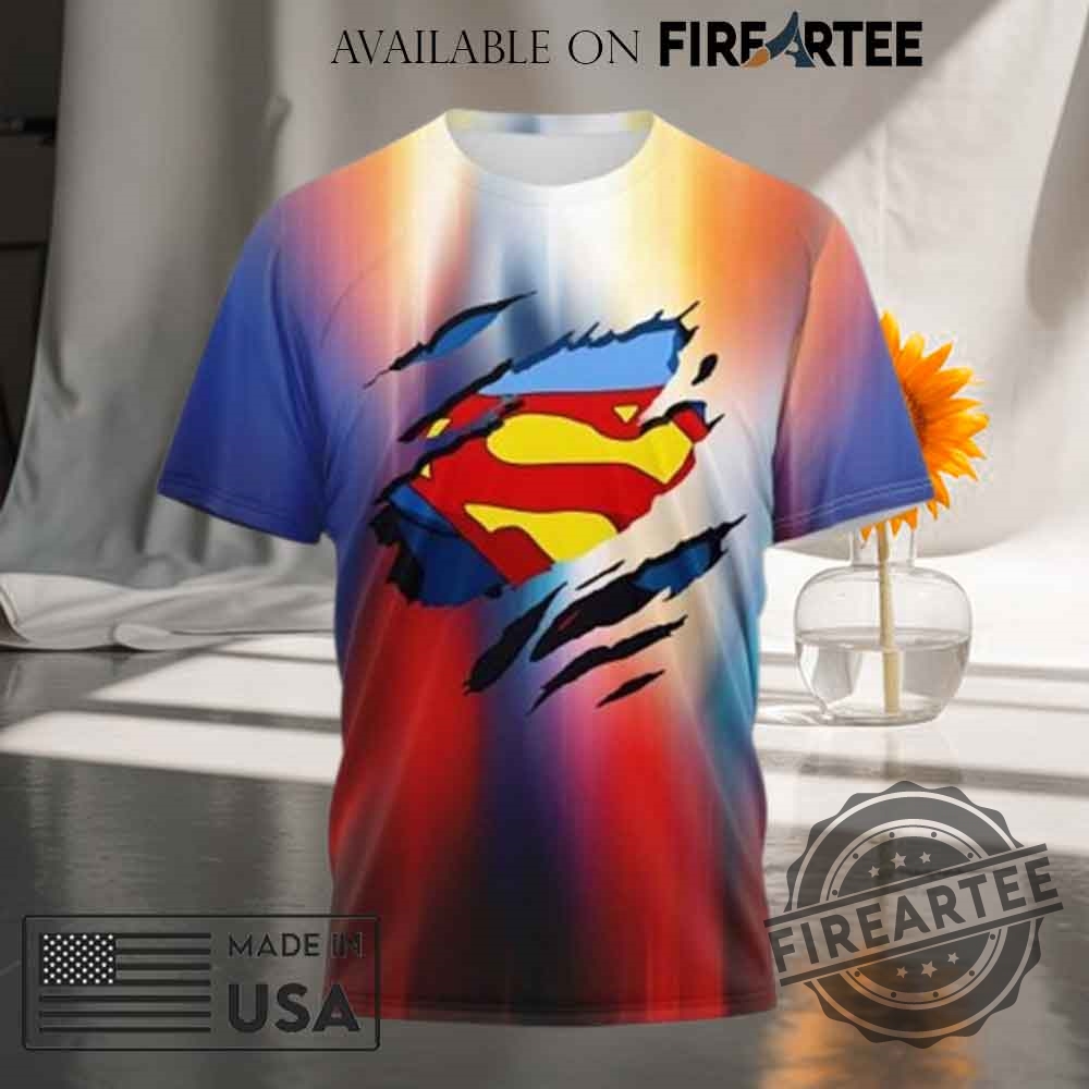 Superman The Man Of Steel Tshirt 4 Superman The Man Of Steel T-shirt
