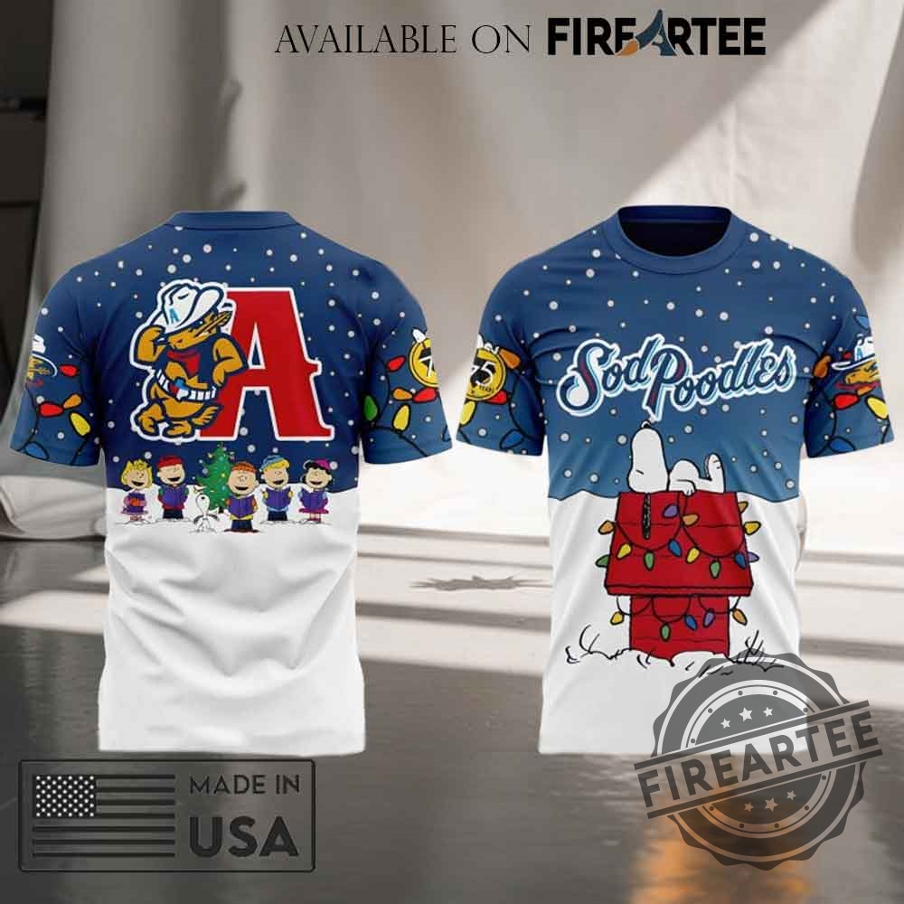 Amarillo Sod Poodles X Christmas In July 2025 Tshirt