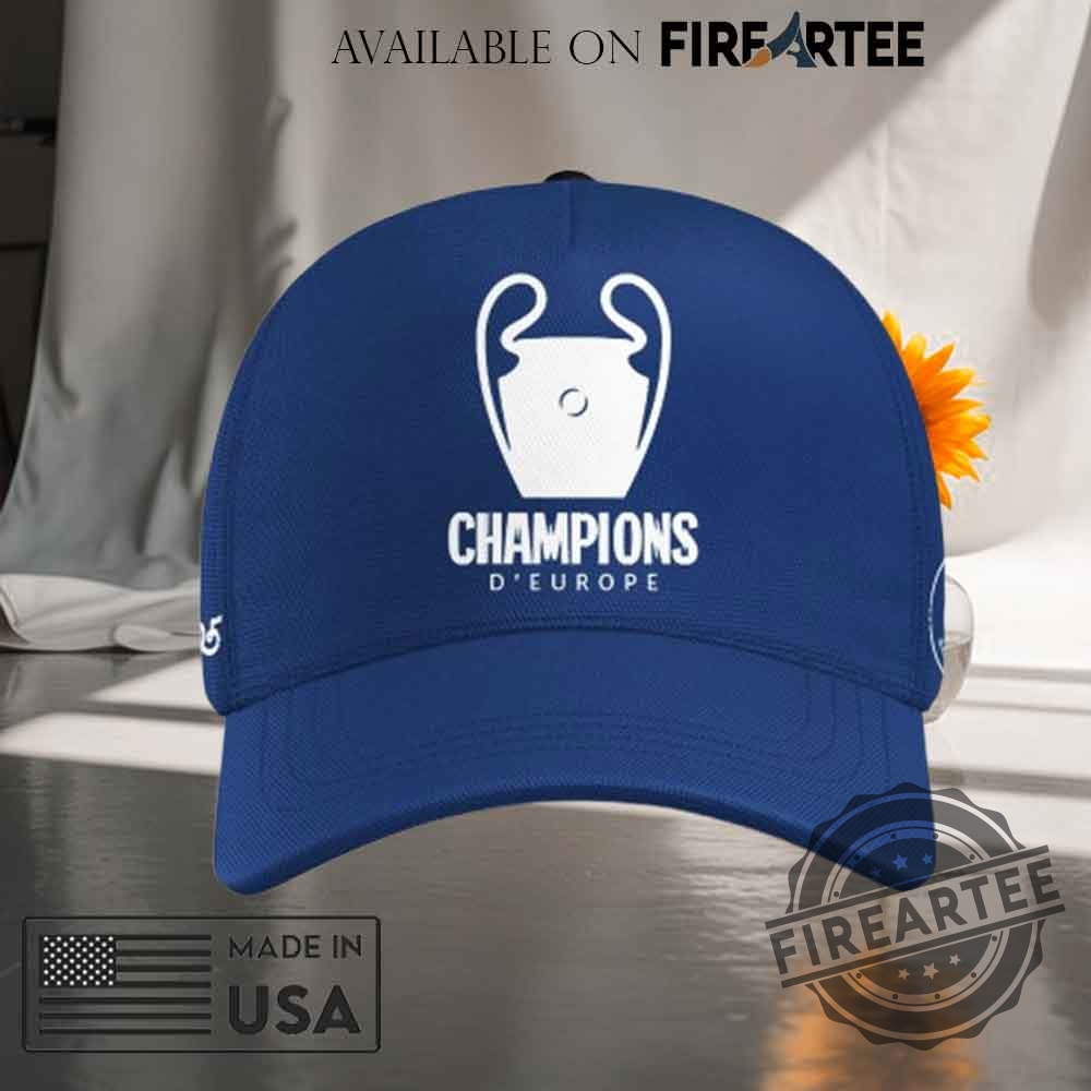 Paris Saintgermain Uefa Champions League 2025 Champions Cap 4 Paris Saint-Germain UEFA Champions League 2025 Champions Cap