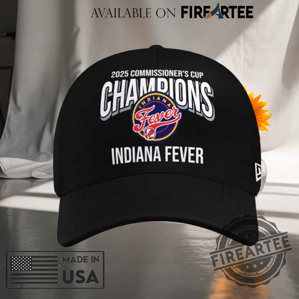 Indiana Fever 2025 Commissioners Cup Champions Classic Cap