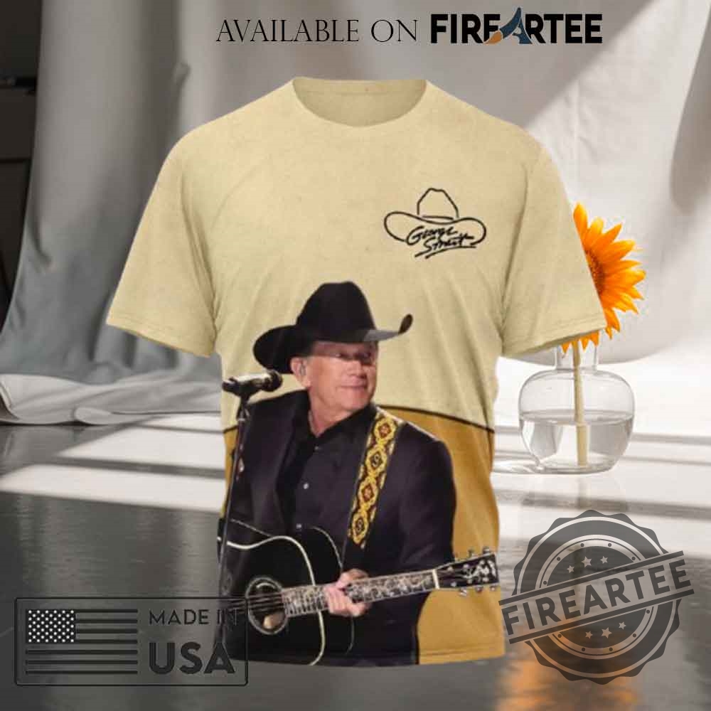 George Strait To The Heart Texas Strong 2025 Tshirt 5 George Strait To The Heart Texas Strong 2025 T-shirt