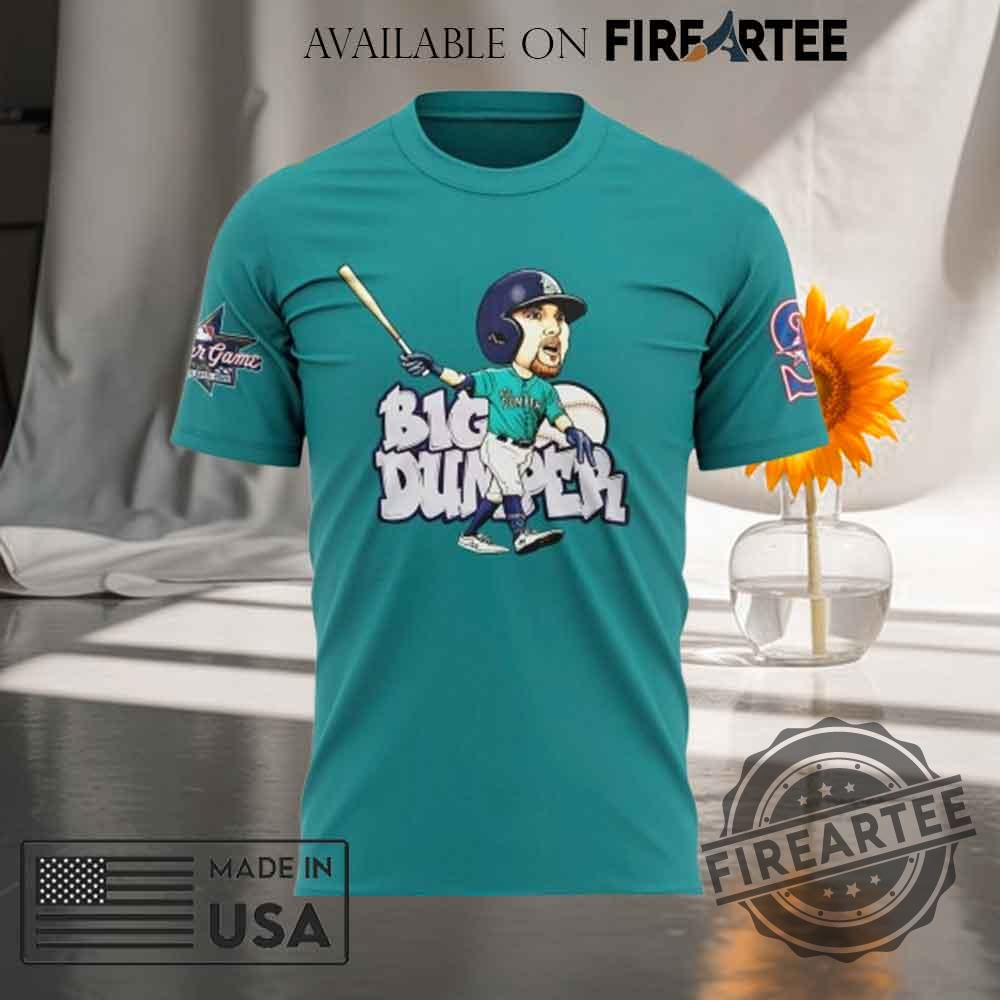 Cal Raleigh Big Dumper 2025 Mlb Home Runs Derby Champions Tshirt 4 Cal Raleigh Big Dumper 2025 MLB Home Runs Derby Champions T-shirt