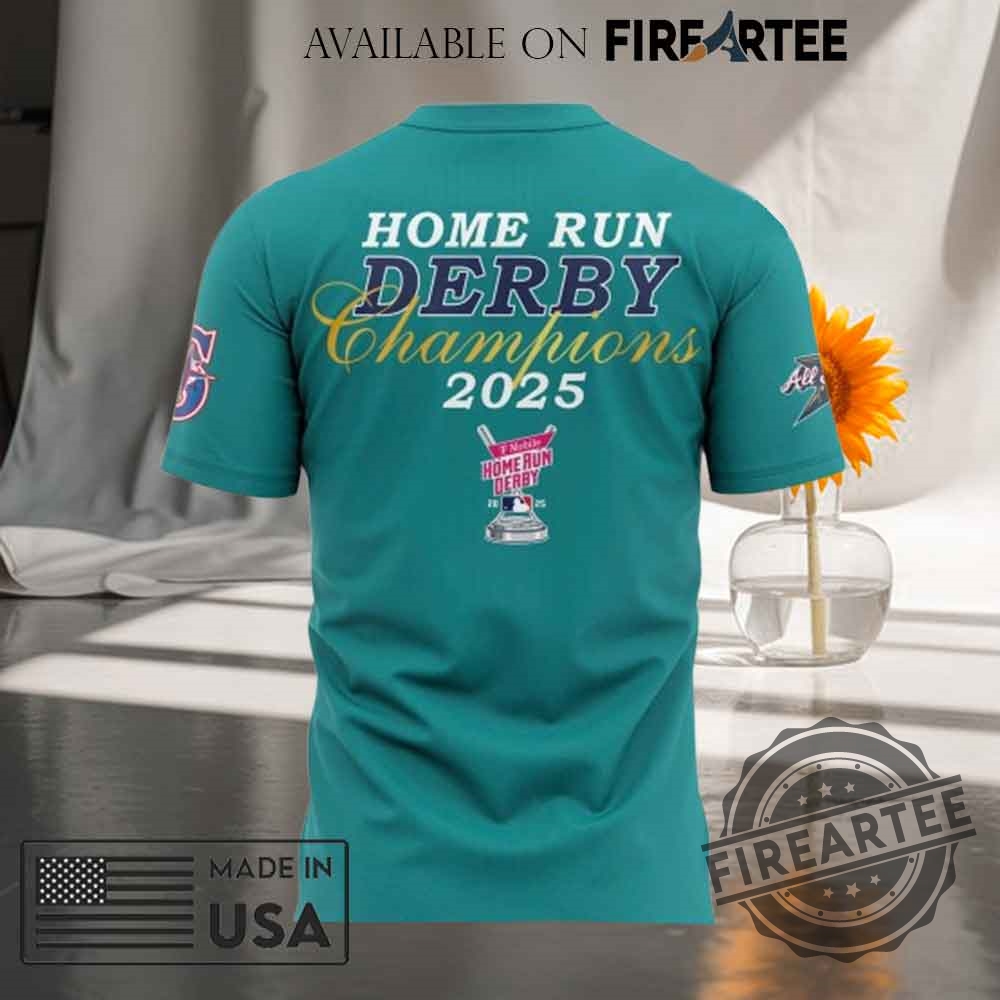 Cal Raleigh Big Dumper 2025 Mlb Home Runs Derby Champions Tshirt 5 Cal Raleigh Big Dumper 2025 MLB Home Runs Derby Champions T-shirt