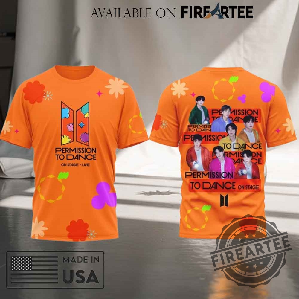 "Top 5 Must-Have 2025 World Tour and Sports Fan T-Shirts" 11 Permission To Dance On Stage Live Tshirt