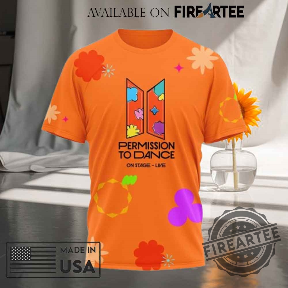 Permission To Dance On Stage Live Tshirt 5 Permission To Dance On Stage Live T-shirt