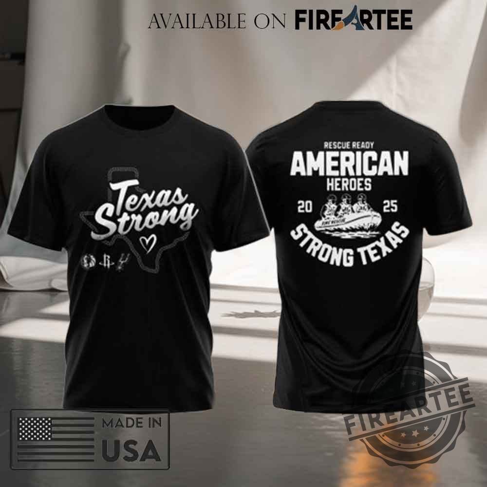 Together For Texas Stronger Than The Storm Black Hoodie Shirt