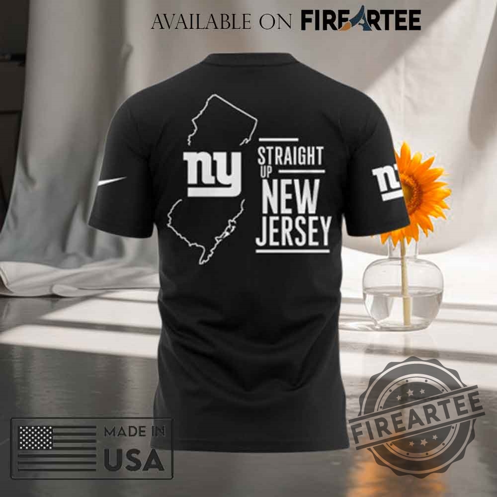 New York Giants Together For New Jersey Straight Up Tshirt 5 New York Giants Together For New Jersey Straight Up T-shirt