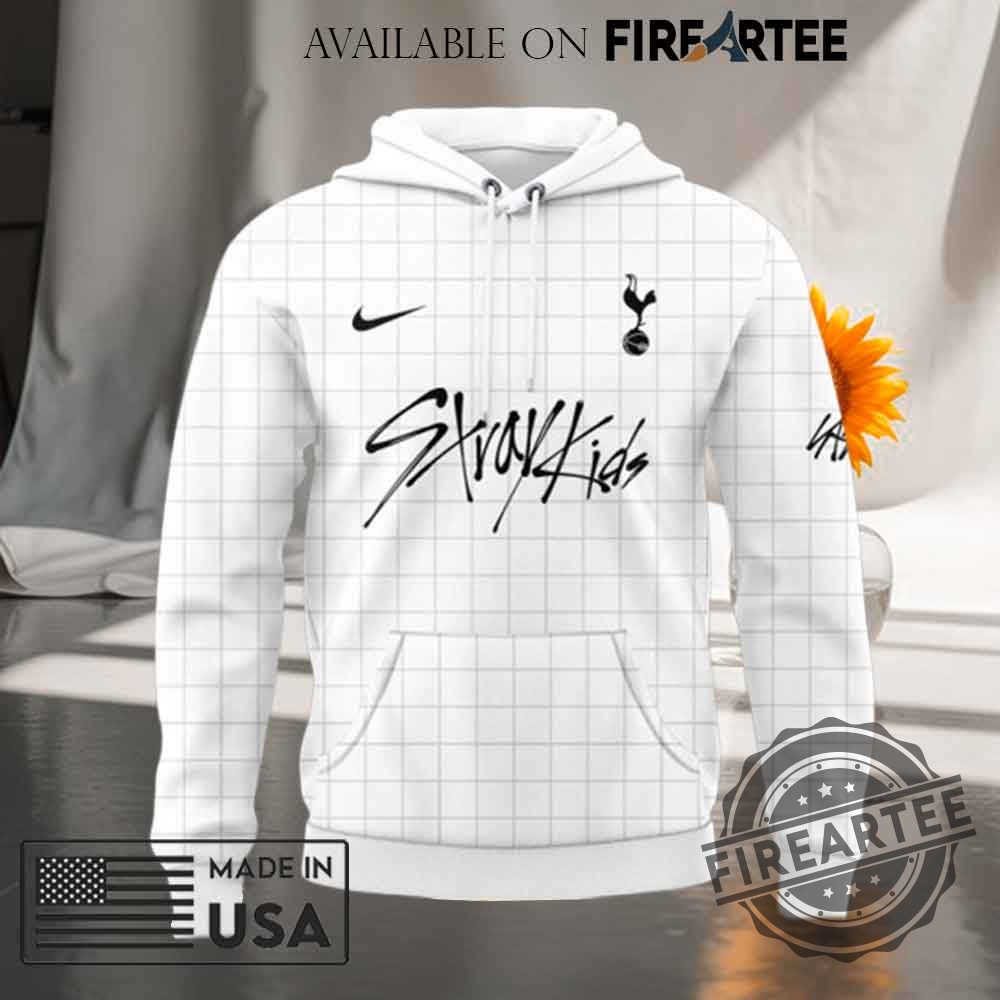 Tottenham Hotspur Collab With Stray Kids White Tshirt 5 Tottenham Hotspur Collab With Stray Kids White T-Shirt