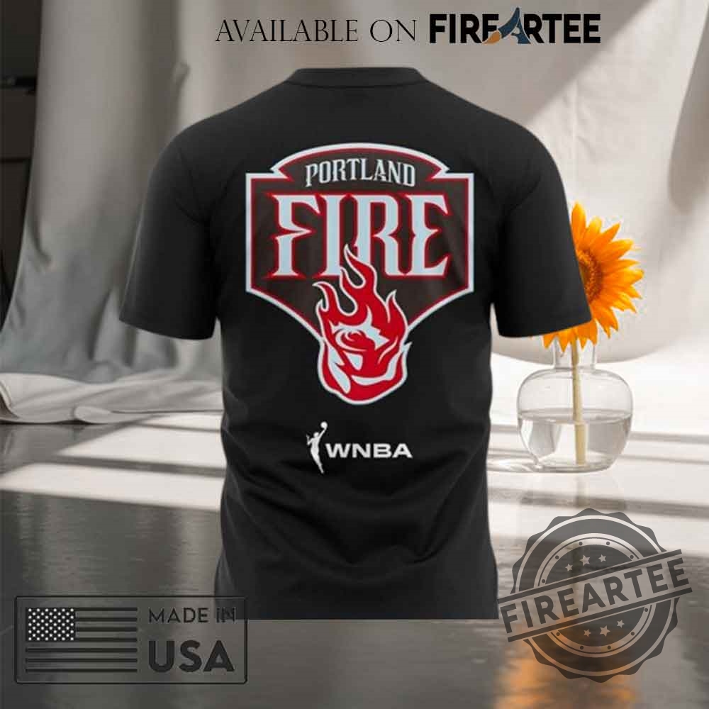 Wnba Portland Fire Tshirt 5 WNBA Portland Fire T-shirt