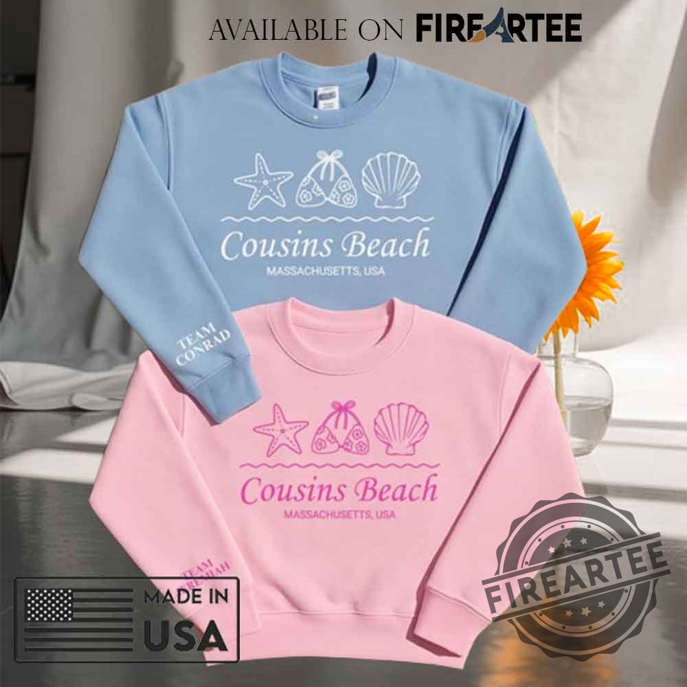 Cousins Beach Sweatshirt The Summer I Turned Pretty Shirt 4 Cousins Beach Sweatshirt, The Summer I Turned Pretty Shirt