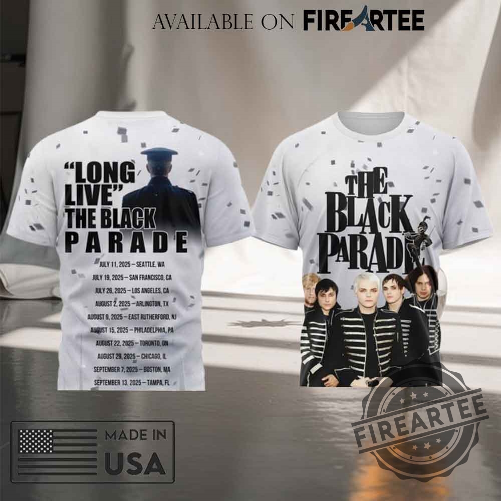 My Chemical Romance Long Live The Black Parade Tshirt