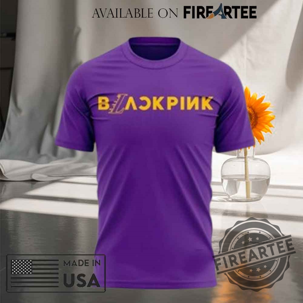 Los Angeles Lakers X Blackpink World Tour 25 Tshirt Hoodie 6 Los Angeles Lakers x Blackpink World Tour 25 T-shirt Hoodie
