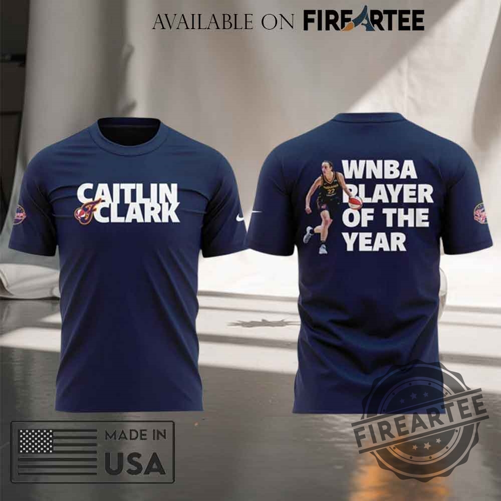 Caitlin Clark Wnba Player Of The Year 2025 Tshirt Hoodie