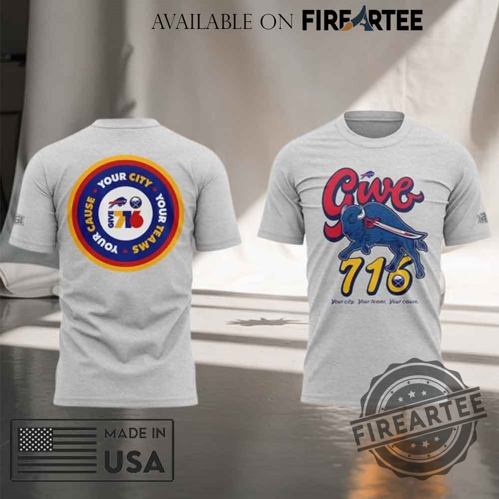 Buffalo Bills And Buffalo Sabres Give 716 Tshirt Hoodie 7 Buffalo Bills And Buffalo Sabres Give 716 T-shirt Hoodie