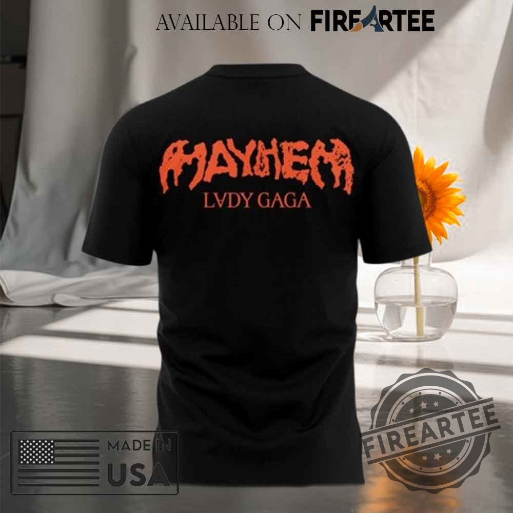 Lady Gaga The Mayhem Ball Tour 2025 Tshirt Hoodie 7 Lady Gaga The Mayhem Ball Tour 2025 T-shirt Hoodie
