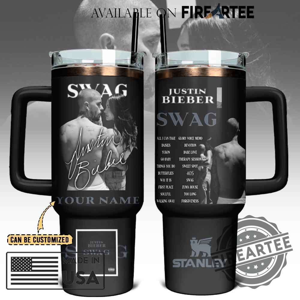 Justin Bieber Swag Stanley Tumbler With Handle