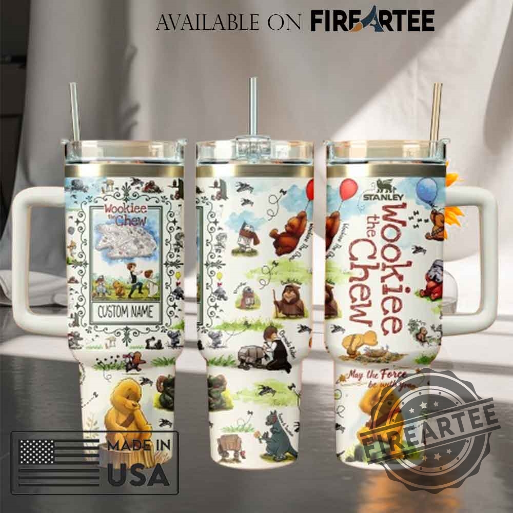 Winnie The Pooh X Star Wars Cartoon Stanley Cup 40 Oz Tumbler With Handle 4 Winnie The Pooh x Star Wars Cartoon Stanley Cup 40 oz Tumbler With Handle