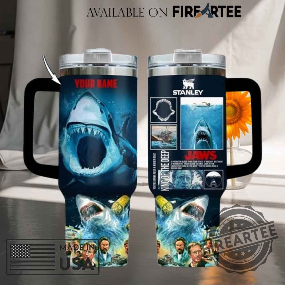 Jaws King Of The Deep Stanley Tumbler
