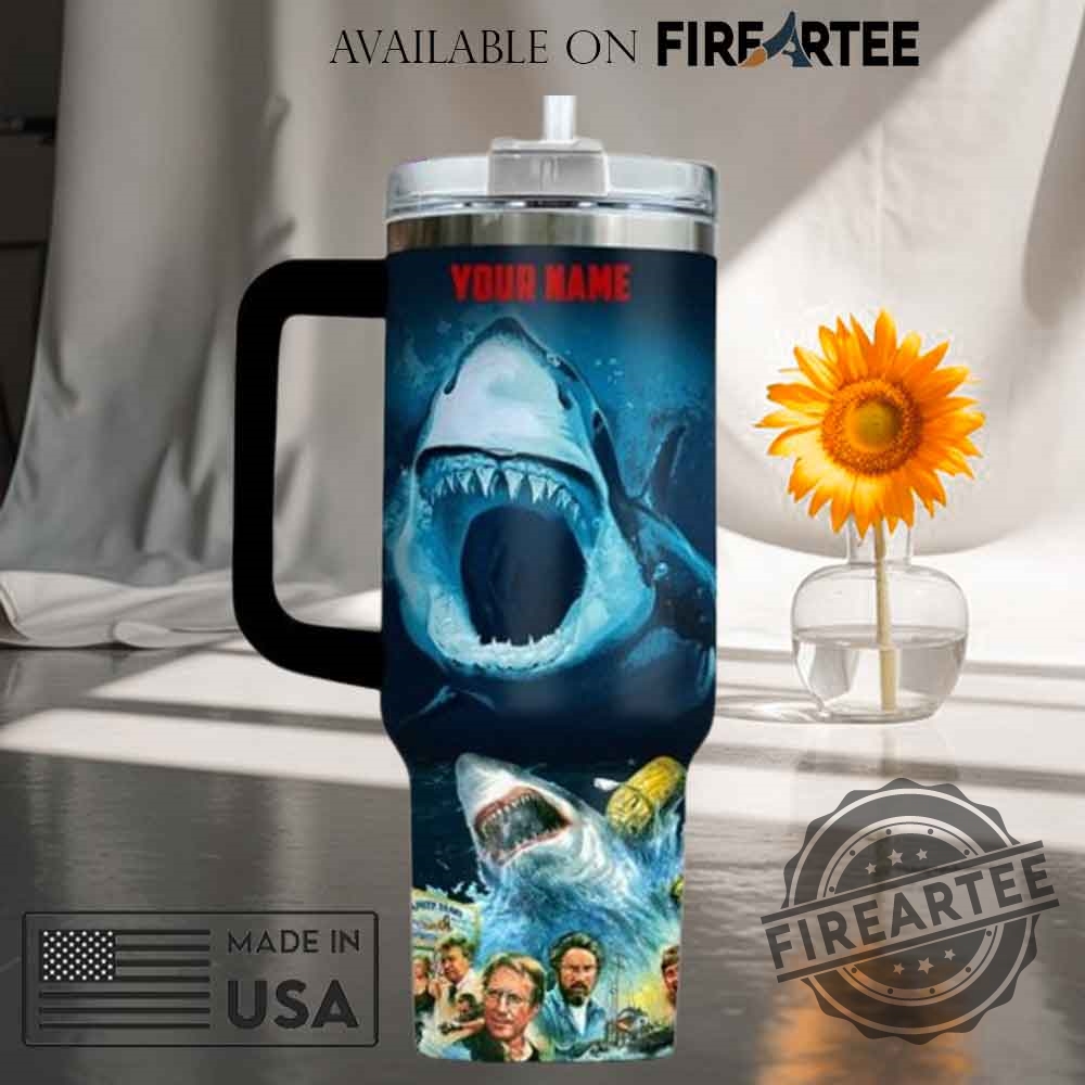 Jaws King Of The Deep Stanley Tumbler 4 Jaws King Of The Deep Stanley Tumbler