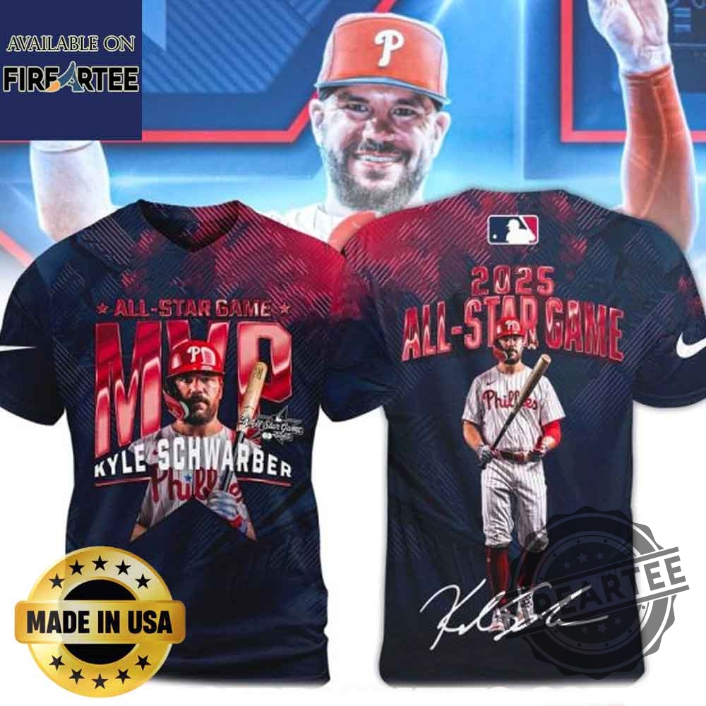 2025 Allstar Game Mvp Kyle Schwarber Tshirt