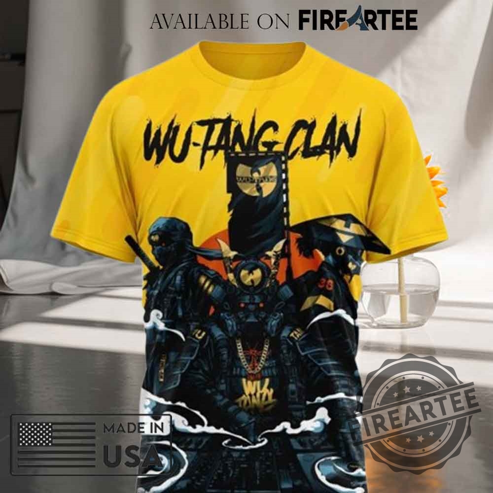 Wu Tang Clan New York Tour 2025 Tshirt 4 Wu Tang Clan New York Tour 2025 T-shirt