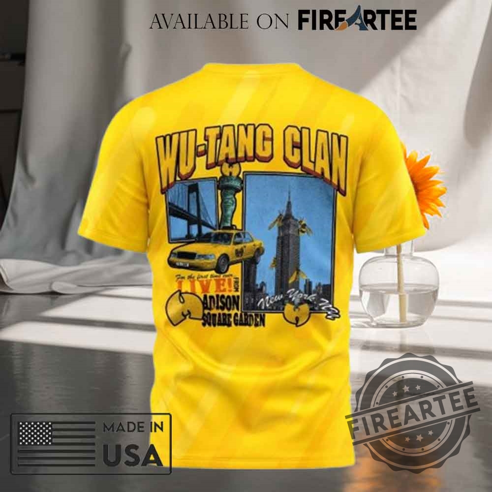 Wu Tang Clan New York Tour 2025 Tshirt 5 Wu Tang Clan New York Tour 2025 T-shirt