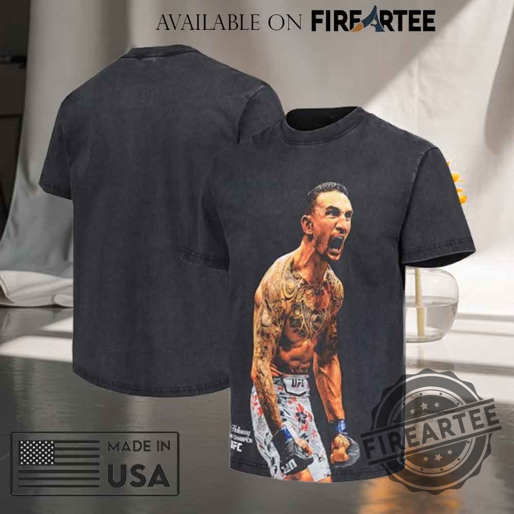 Max Holloway King Of The Hill Boxy Tshirt