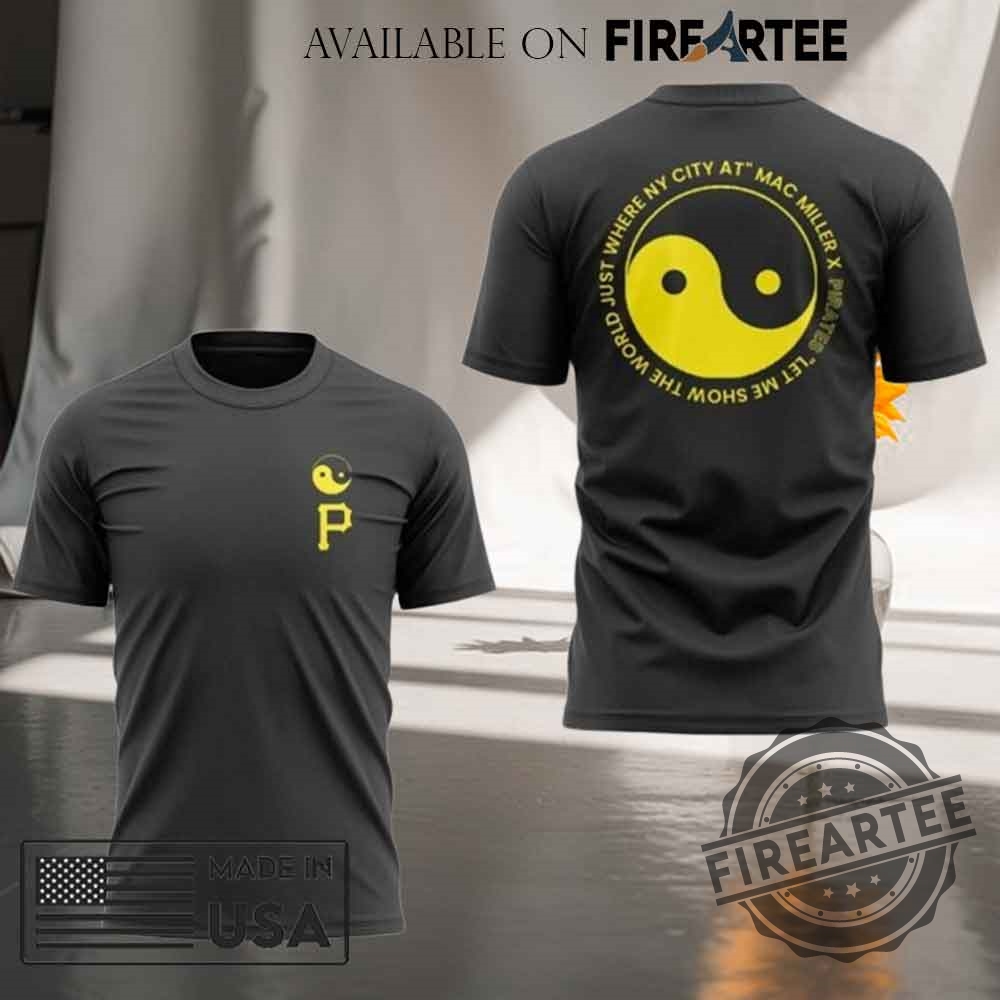 Mac Miller X Pirates Yinzerpalooza Weekend Tshirt
