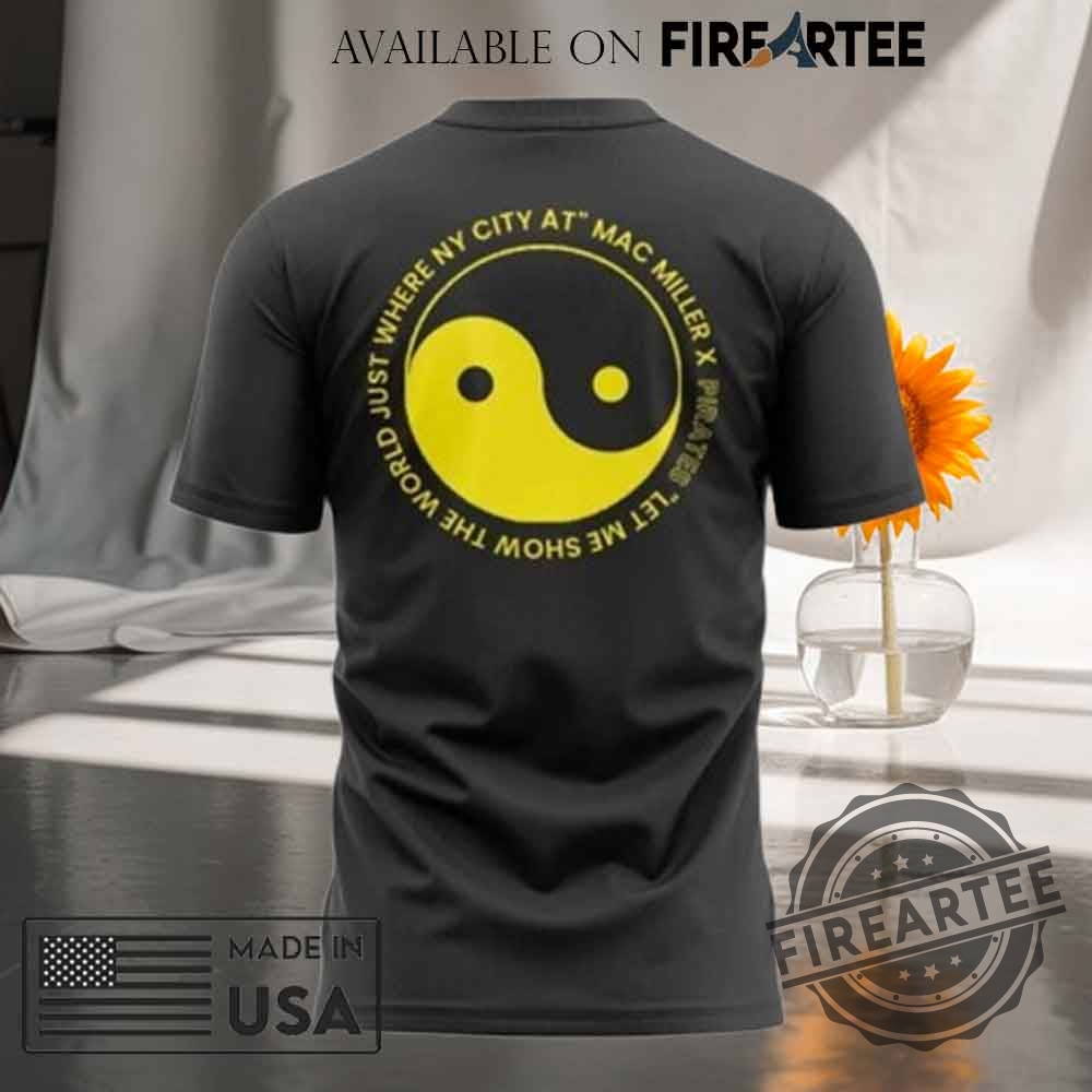 Mac Miller X Pirates Yinzerpalooza Weekend Tshirt 4 Mac Miller x Pirates Yinzerpalooza Weekend T-Shirt