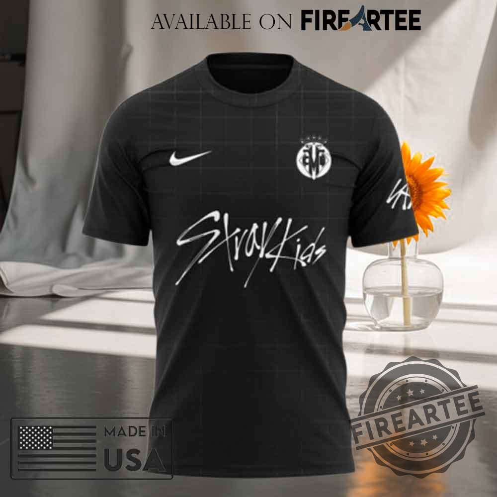 Villarreal CF Stray Kids Show Signature T-shirt 6 Villarreal CF Stray Kids Show Signature T-shirt